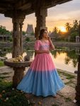 FANCY MUL COTTON PEDDING HAND WORK ONE PIECE DRESS PARTY WEAR WHOLESALE PRICE ETHNIC GARMENT (11)