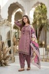 FANCY NATURAL SILK EMBROIDRY WORK TOP PATIYALA WITH DUPATTA FESTIVE WEAR WHOLESALE PRICE ETHNIC GARMENT (19)