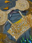 FANCY RANGOLI PLAIN LEHENGA WITH ATTACHED PALLU AND STITCHED BLOUSE PARTY WEAR WHOLESALE PRICE ETHNIC GARMENT (2)