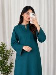 FANCY RAYON COTTON PLAIN TOP WITH EMBROIDERY WORK PALAZZO DAILY WEAR WHOLESALE PRICE ETHNIC GARMENT (4)