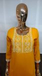 FANCY RINKAL COTTON EMBROIDERY WORK TOP PENT SET DAILY WEAR WHOLESALE PRICE ETHNIC GARMENT (5)