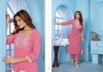 FANCY RINKAL COTTON EMBROIDERY WORK TOP PENT SET DAILY WEAR WHOLESALE PRICE ETHNIC GARMENT (4)