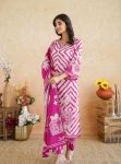 FANCY SILK MORGAN SEQUENCE DIGITAL PRINT WORK TOP BOTTOM WITH DUPATTA CASUAL WEAR WHOLESALE PRICE ETHNIC GARMENT (3)