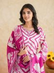 FANCY SILK MORGAN SEQUENCE DIGITAL PRINT WORK TOP BOTTOM WITH DUPATTA CASUAL WEAR WHOLESALE PRICE ETHNIC GARMENT (3)