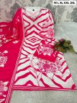 FANCY SILK MORGAN SEQUENCE DIGITAL PRINT WORK TOP BOTTOM WITH DUPATTA CASUAL WEAR WHOLESALE PRICE ETHNIC GARMENT (3)