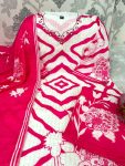 FANCY SILK MORGAN SEQUENCE DIGITAL PRINT WORK TOP BOTTOM WITH DUPATTA CASUAL WEAR WHOLESALE PRICE ETHNIC GARMENT (3)