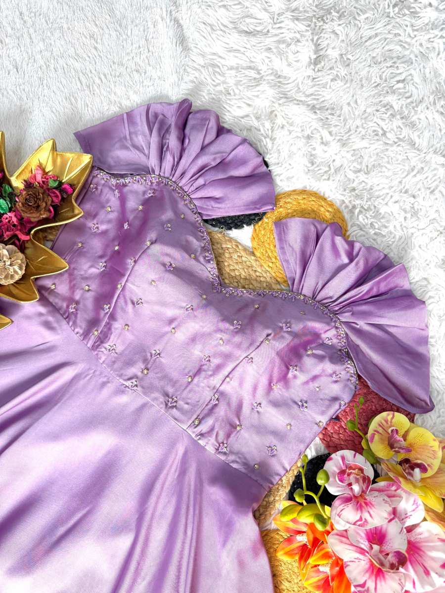 GEORGEOUS RANGOLI SILK MAGGAM WORK GOWN PARTY WEAR WHOLESALE PRICE ETHNIC GARMENT (1)
