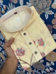 LATEST COTTON DIGITAL PRINT KURTA WITH PAYJAMA WEDDING WEAR WHOLESALE PRICE ETHNIC GARMENT (6)
