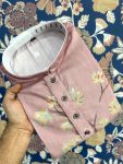 LATEST COTTON DIGITAL PRINT KURTA WITH PAYJAMA WEDDING WEAR WHOLESALE PRICE ETHNIC GARMENT (8)