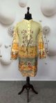 LATEST COTTON DIGITAL PRINT KURTA WITH PAYJAMA LIGHT YELLOW