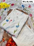 LATEST COTTON SCHIFFLI WITH CROSIA LACE WORK TOP BOTTOM WITH DUPATTA CASUAL WEAR WHOLESALE PRICE ETHNIC GARMENT (8)