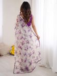 LATEST HEAVY CHIFFON LACE BORDER SAREE WITH UNSTITCHED BLOUSE DAILY WEAR WHOLESALE PRICE ETHNIC GARMENT (3)