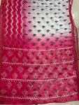 LATEST SIMAR SILK DIGITAL PRINTED AND KHATLI WORK SAREE WITH UNSTITCHED BLOUSE DAILY WEAR WHOLESALE PRICE ETHNIC GARMENT (3)