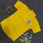 LATEST SOFT COTTON FLOWER BEAUTIFUL PRINTED WORK SHIRT WITH DHOTI CASUAL WEAR WHOLESALE PRICE ETHNIC GARMENT (3)
