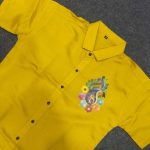 LATEST SOFT COTTON FLOWER BEAUTIFUL PRINTED WORK SHIRT WITH DHOTI CASUAL WEAR WHOLESALE PRICE ETHNIC GARMENT (3)