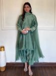MODERN AMERICAN SILK THREAD WORK TOP BOTTOM WITH DUPATTA FESTIVE WEAR WHOLESALE PRICE ETHNIC GARMENT (12)
