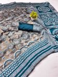 MODERN BANARASI SILK WEAVING WORK SAREE WITH UNSTITCHED BLOUSE WEDDING WEAR WHOLESALE PRICE ETHNIC GARMENT (11)