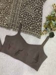 MODERN CHINON PLAIN BLOUSE WITH SEQUENCE EMBROIDERY WORK PALAZZO AND KOTI PARTY WEAR WHOLESALE PRICE ETHNIC GARMENT (9)