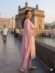 MODERN CHINON SEQUENCE EMBROIDERY WORK TOP BOTTOM WITH DUPATTA FESTIVE WEAR WHOLESALE PRICE ETHNIC GARMENT (3)