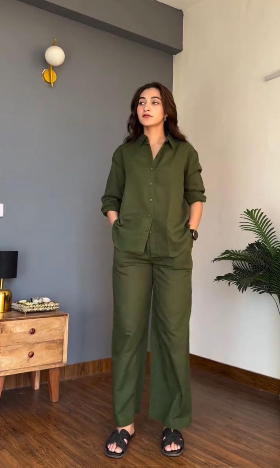 MODERN COTTON PLAIN CO-ORD SET CASUAL WEAR WHOLESALE PRICE ETHNIC GARMENT (13)