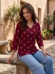 MODERN COTTON PRINTED WORK TOP CASUAL WEAR WHOLESALE PRICE ETHNIC GARMENT (6)
