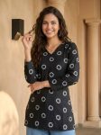 MODERN COTTON PRINTED WORK TOP CASUAL WEAR WHOLESALE PRICE ETHNIC GARMENT (4)