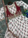 MODERN CREPE DIGITAL PRINT WITH EMBROIDERY SEQUENCE WORK GOWN WITH DUPATTA FESTIVE WEAR WHOLE PRICE ETHNIC GARMENT (9)