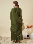 MODERN CRUNCHY SILK EMBROIDERY WORK TOP PALAZZO WITH DUPATTA FESTIVE WEAR WHOLESALE PRICE ETHNIC GARMENT (17)