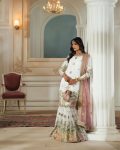MODERN FAUX GEORGETTE EMBROIDERY SEQUENCE WORK TOP SHARARA WITH DUPATTA WEDDING WEAR WHOLESALE PRICE ETHNIC GARMENT (2)