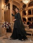MODERN GEORGETTE BEADS WITH SEQUENCE EMBROIDERY WORK TOP PALAZZO WITH DUPATTA FESTIVE WEAR WHOLESALE PRICE ETHNIC GARMENT (1)