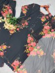 MODERN GEORGETTE PRINT WITH EMBROIDERY SEQUENCE WORK TOP PATIYALA WITH DUPATTA FESTIVE WEAR WHOLESALE PRICE ETHNIC GARMENT (6)