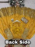MODERN GOLD CRUSH EMBROIDERY SEQUENCE WORK GOWN BOTTOM WITH DUPATTA FESTIVE WEAR WHOLESALE PRICE ETHNIC GARMENT (2)
