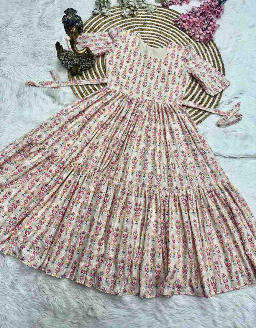 MODERN HAKOBA COTTON PRINTED WORK ONE PIECE DRESS DAILY WEAR WHOLESALE PRICE ETHNIC GARMENT (20)