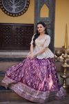 MODERN JACQUARD EMBROIDERED SEQUENCE WORK TOP LEHENGA WEDDING WEAR WHOLESALE PRICE ETHNIC GARMENT (8)
