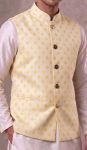 MODERN JACQUARD MENS ONLY KOTI WEDDING WEAR WHOLESALE PRICE ETHNIC GARMENT (4)