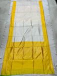 MODERN LICHI SILK WEAVING WORK SAREE WITH UNSTITCHED BLOUSE FUNCTIONAL WEAR WHOLESALE PRICE ETHNIC GARMENT (2)