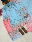 MODERN MUSLIN COTTON DIGITAL PRINT WORK TOP PALAZZO WITH DUPATTA FESTIVE WEAR WHOLESALE PRICE ETHNIC GARMENT (3)