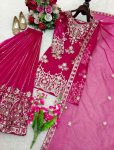 MODERN ORGANZA TWIN NET EMBROIDERY 5 MM SEQUENCE WORK TOP PALAZZO WITH DUPATTA WEDDING WEAR WHOLESALE PRICE ETHNIC GARMENT (3)