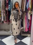 MODERN RAYON SLUB EMBROIDERY WORK TOP PALAZZO WITH DUPATTA CASUAL WEAR WHOLESALE PRICE ETHNIC GARMENT (4)