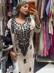 MODERN RAYON SLUB EMBROIDERY WORK TOP PALAZZO WITH DUPATTA CASUAL WEAR WHOLESALE PRICE ETHNIC GARMENT (4)