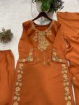 MODERN ROMAN EMBROIDERY WORK WITH LATKAN WORK TOP PALAZZO WITH DUPATTA FESTIVE WEAR WHOLESALE PRICE ETHNIC GARMENT (1)
