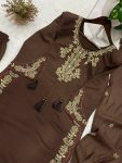 MODERN ROMAN EMBROIDERY WORK WITH LATKAN WORK TOP PALAZZO WITH DUPATTA FESTIVE WEAR WHOLESALE PRICE ETHNIC GARMENT (3)