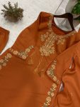 MODERN ROMAN EMBROIDERY WORK WITH LATKAN WORK TOP PALAZZO WITH DUPATTA FESTIVE WEAR WHOLESALE PRICE ETHNIC GARMENT (1)