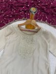 MODERN ROMAN SILK EMBROIDERY WORK TOP BOTTOM WITH DUPATTA FESTIVE WEAR WHOLESALE PRICE ETHNIC GARMENT (4)
