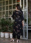 MODERN SILK BLEND PRINTED WORK TOP BOTTOM WITH DUPATTA FESTIVE WEAR WHOLESALE PRICE ETHNIC GARMENT (2)