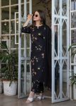 MODERN SILK BLEND PRINTED WORK TOP BOTTOM WITH DUPATTA FESTIVE WEAR WHOLESALE PRICE ETHNIC GARMENT (2)