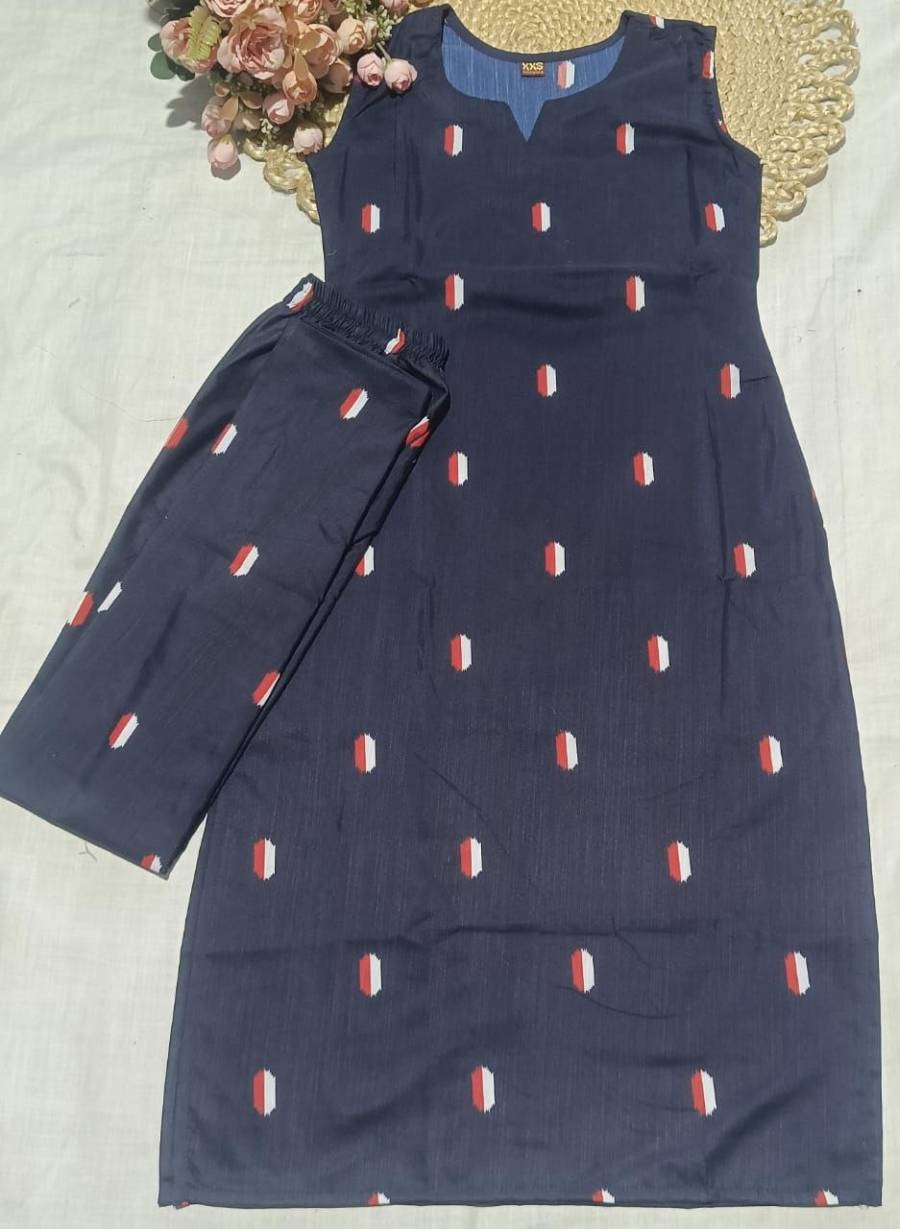 MODERN SLUB COTTON PRINTED WORK TOP PENT SET DAILY WEAR WHOLESALE PRICE ETHNIC GARMENT (11)