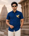 MODERN SOFT COTTON SPAROOW PRINTED SHIRT CASUAL WEAR WHOLESALE PRICE ETHNIC GARMENT (3)