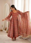 MODERN TABBY ORGANZA DIGITAL PRINTED WORK GOWN BOTTOM WITH DUPATTA FESTIVE WEAR WHOLESALE PRICE ETHNIC GARMENT (17)