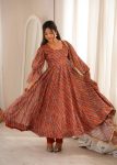 MODERN TABBY ORGANZA DIGITAL PRINTED WORK GOWN BOTTOM WITH DUPATTA FESTIVE WEAR WHOLESALE PRICE ETHNIC GARMENT (17)